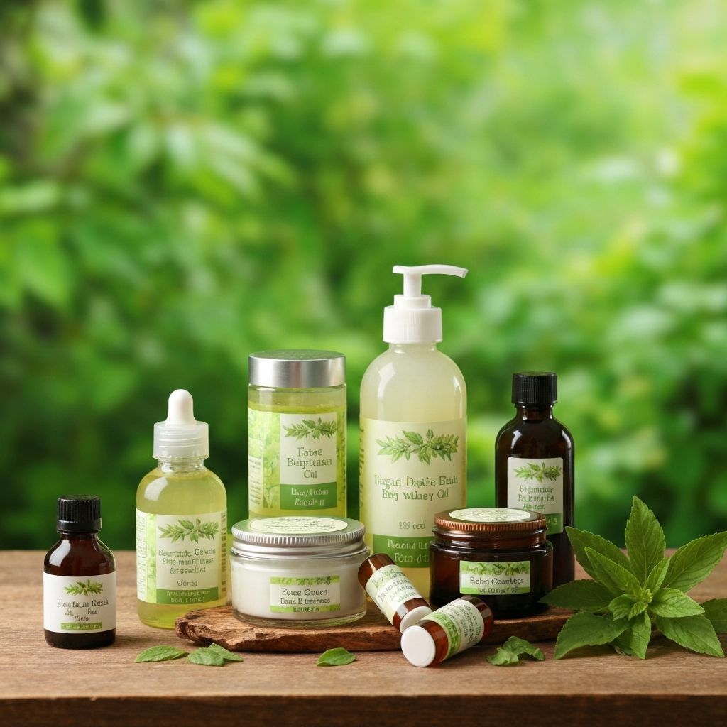 Natural skincare products